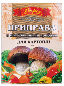 Приправа с натуральными грибами для картофеля 30 г. ТМ "Впрок"