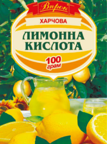 Лимонная кислота 100 г ТМ "Впрок
